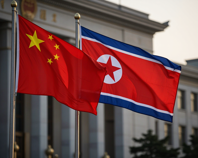 Diplomatic atmosphere of China and North Korea