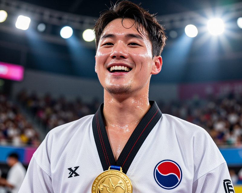 Taekwondo Victory Celebration