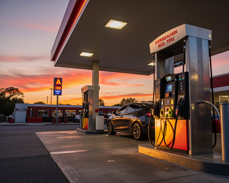Freedom Fuel Gas Station Scene