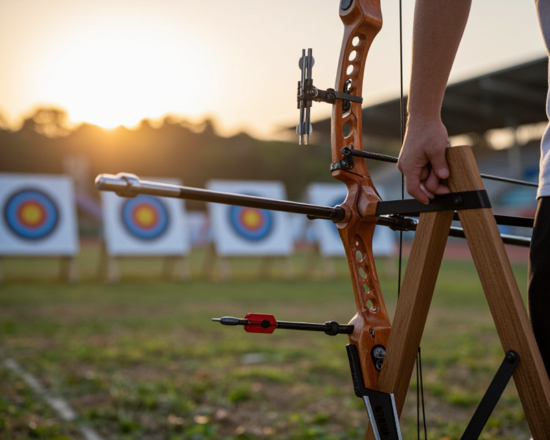 Archery Silver Medal Atmosphere