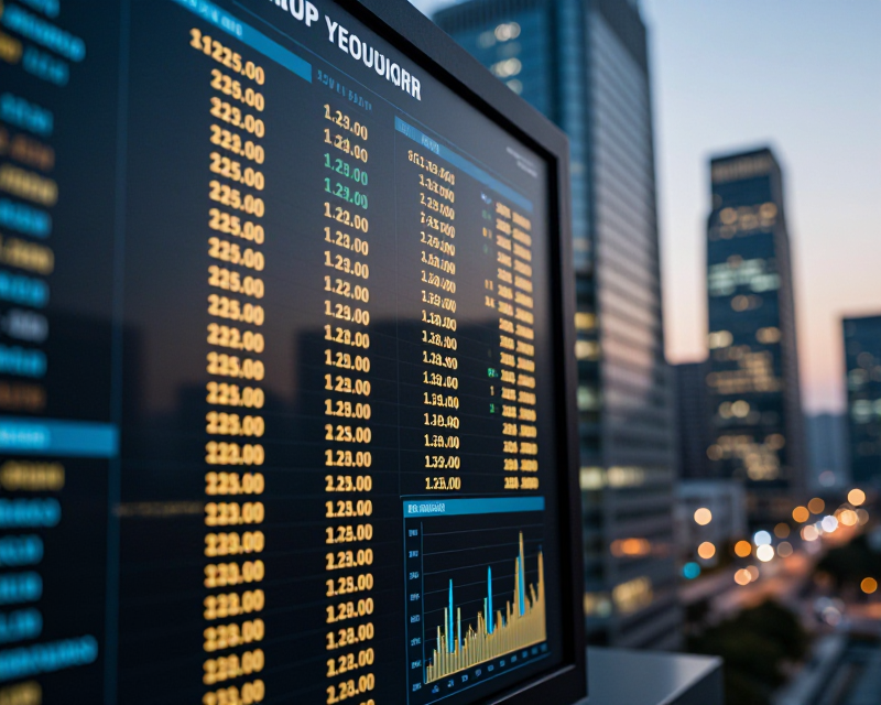 Financial Dashboard in Seoul