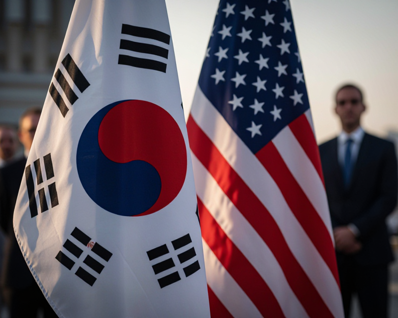 Symbolic Alliance of South Korea and USA
