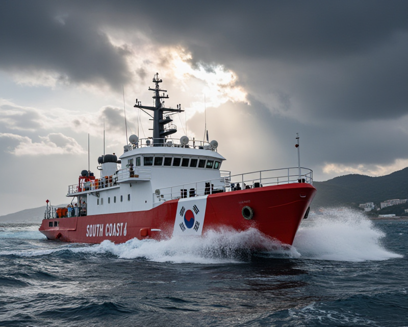 Search and Rescue Operation in Busan Sea
