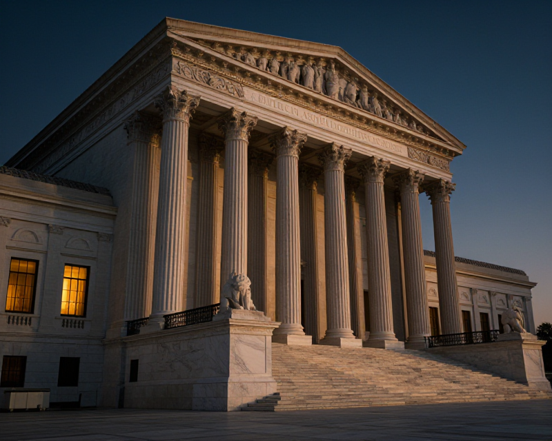 US Supreme Court Tension