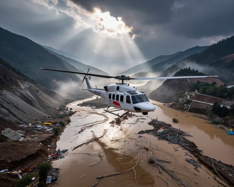 Rescue operation in Nepal