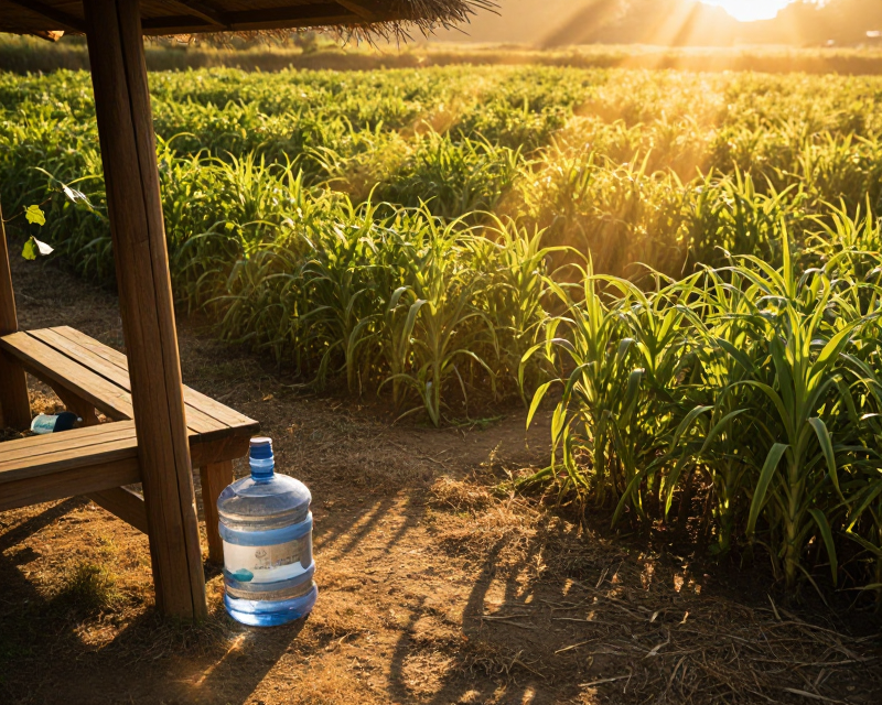 Heatwave in Korean Farm
