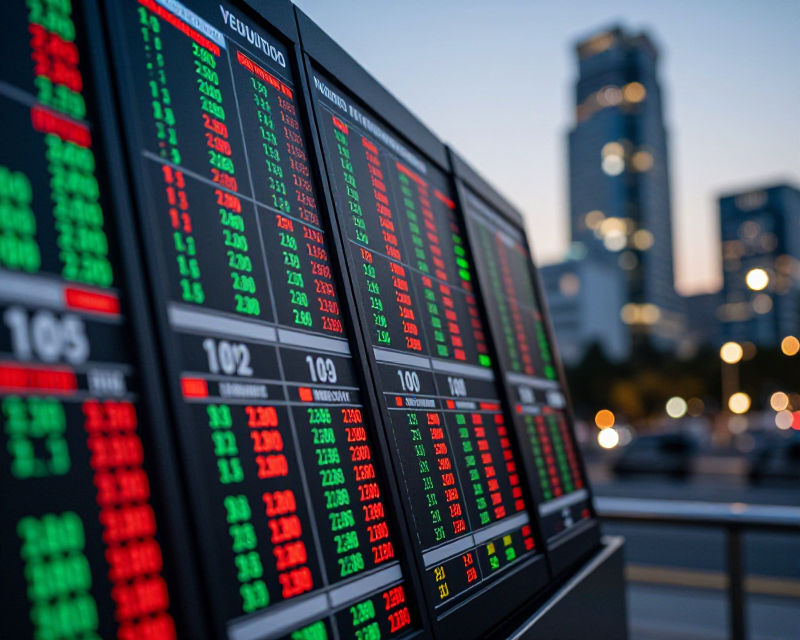 Financial Market Display